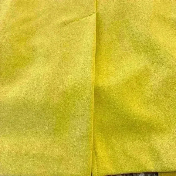 ECI, Chartreuse, Cold Shoulder Dress, Size 6 - Picture 5 of 7